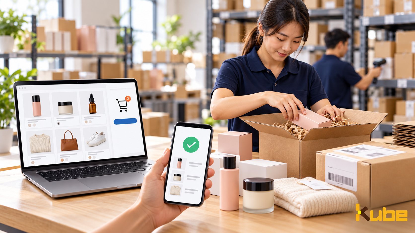 E-commerce & Shopify Fulfilment: Connect online-store orders with inventory and warehouse execution.