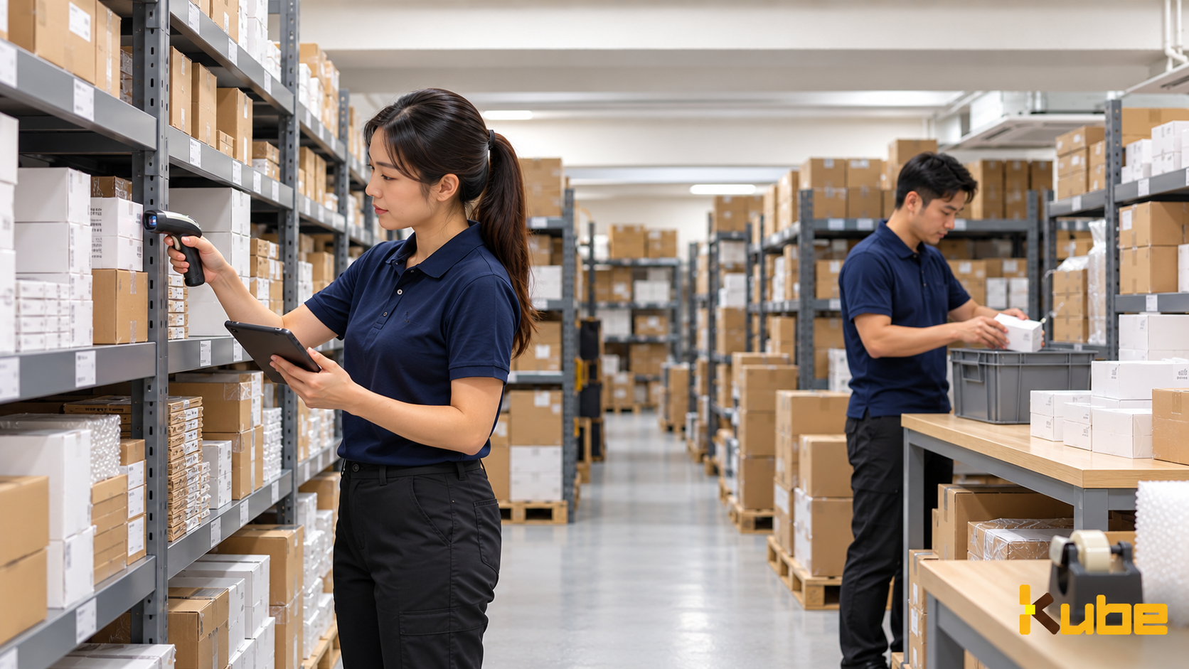 Warehousing, Inventory & Pick and Pack: Improve stock accuracy and the everyday pick-and-pack process.