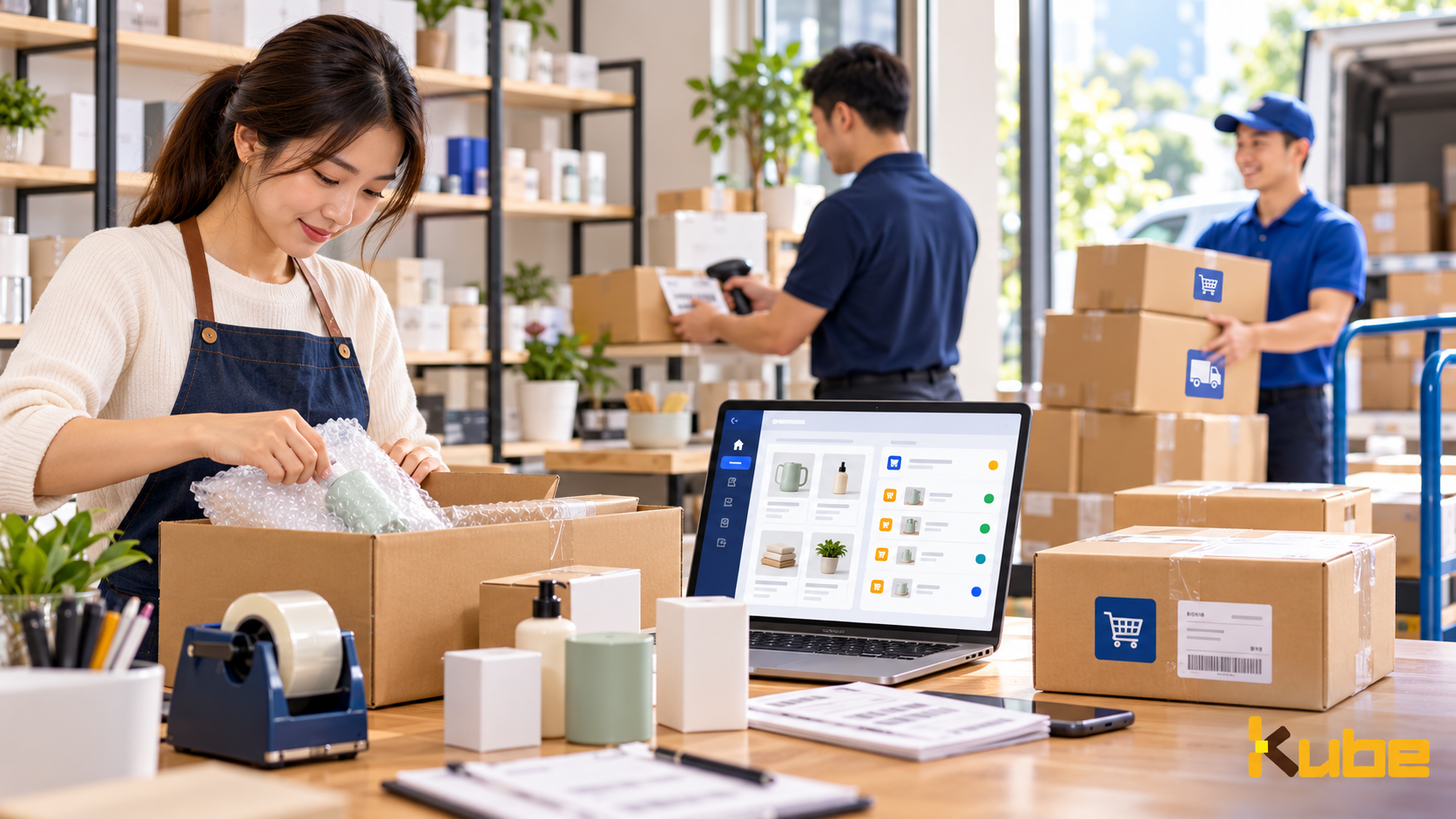 HKTVmall Operations: Prepare HKTVmall Standard Delivery orders and warehouse handovers.
