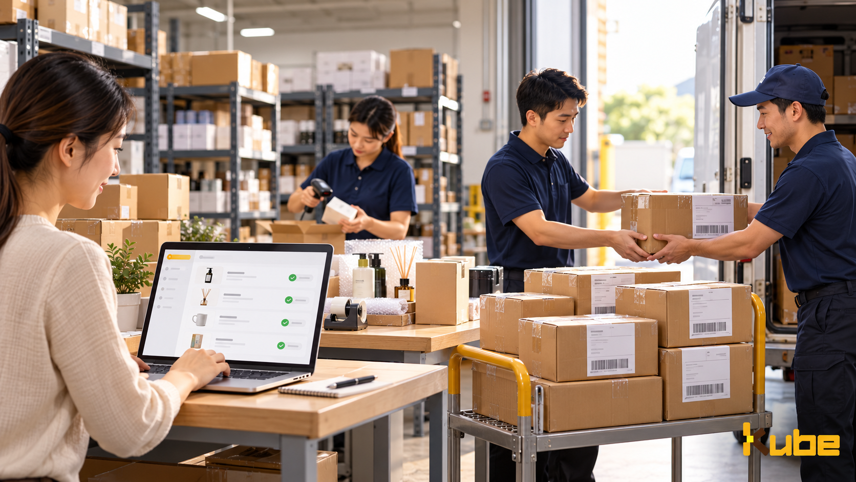 Outsourcing Warehousing and HKTVmall Standard Delivery Fulfilment