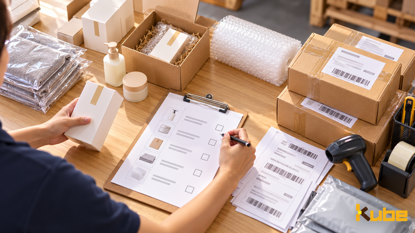 HKTVmall Receiving and Dispatch Checklist: Products, Packaging, Waybills and Handover